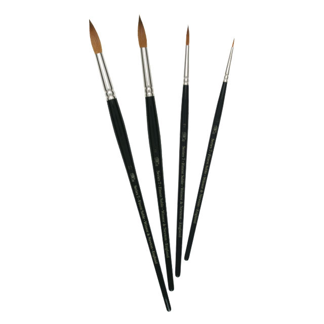 Series 7 Miniature Painting Brushes @ Raw Materials Art Supplies