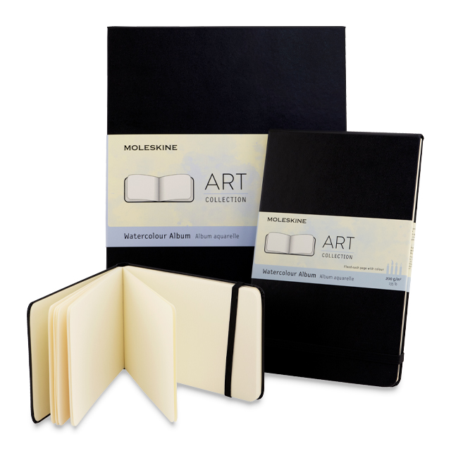 Moleskine Art Plus Sketch Album, Large, Black, Soft Cover (5 X 8.25)
