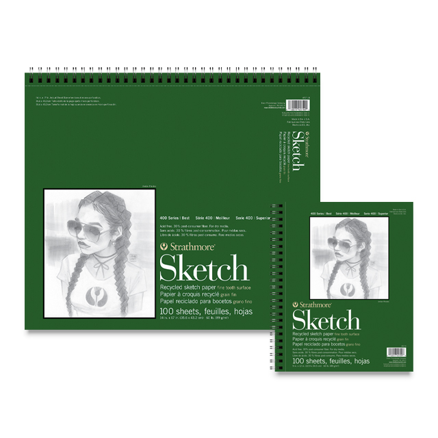 400 Series Recycled Sketch Pads