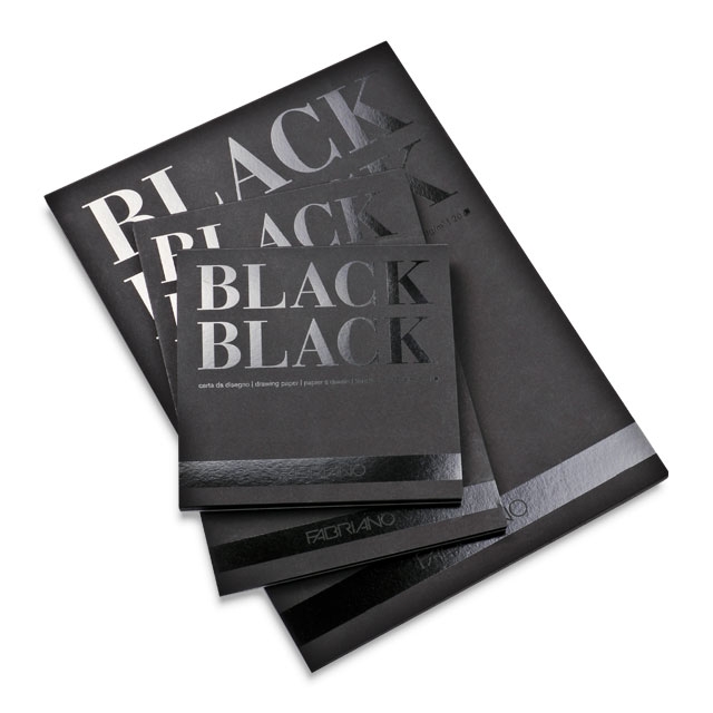 Almost 1 Hour Review Of The Black Black Drawing Paper By Fabriano 