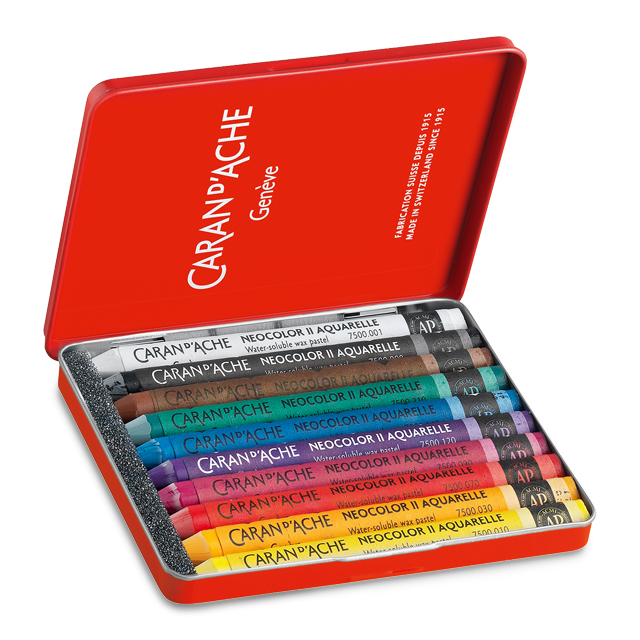 Caran d'Ache, Neocolor II Crayons, 30 Colors 