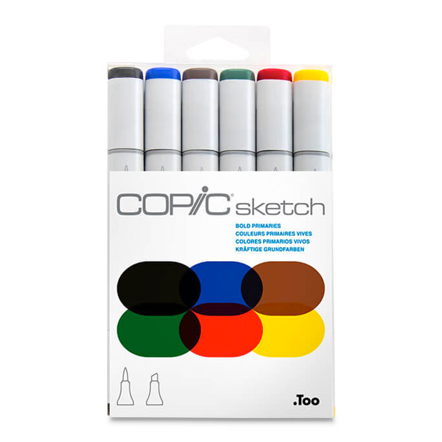 Copic Marker - 12 Cool Gray Set
