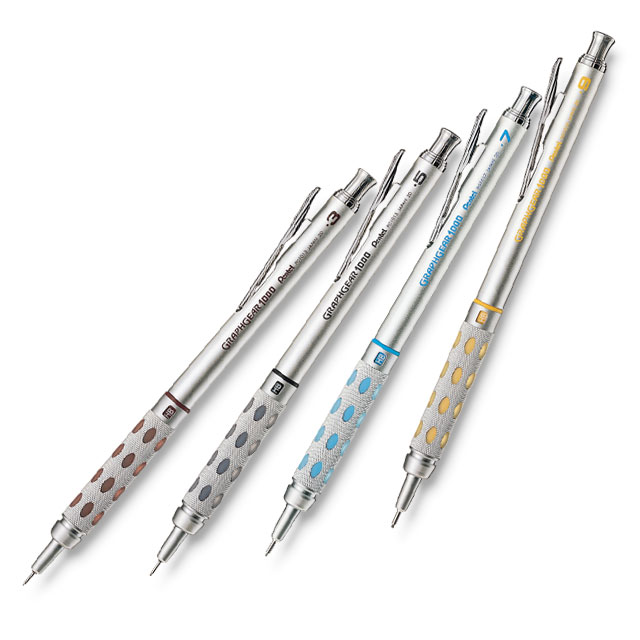 Graph Gear 1000 Mechanical Drafting Pencils and Erasers