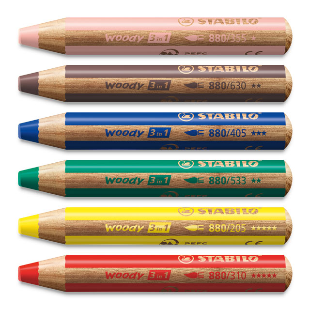 Pencil Holder for Stabilo Woody 3 in 1 Pencils 