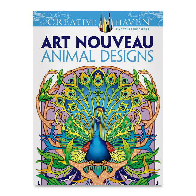 Creative Haven Art Nouveau Designs Coloring Book (Adult Coloring Books: Art  & Design)