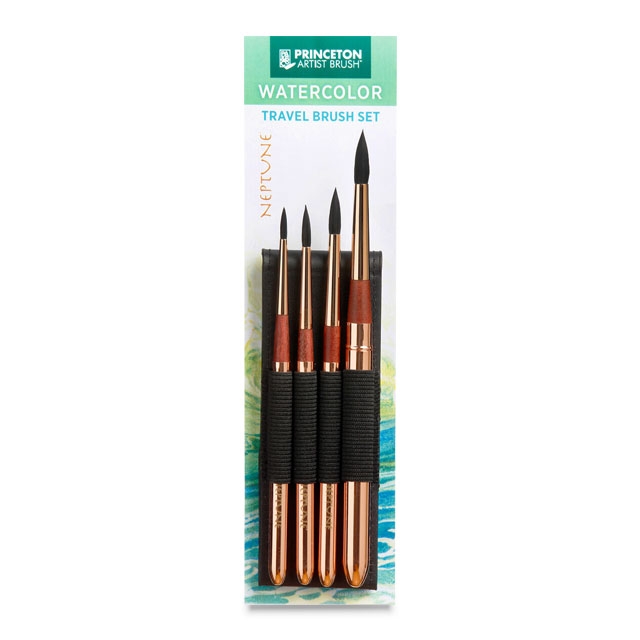 Princeton Neptune Series 4750 Synthetic Squirrel Brush Sets