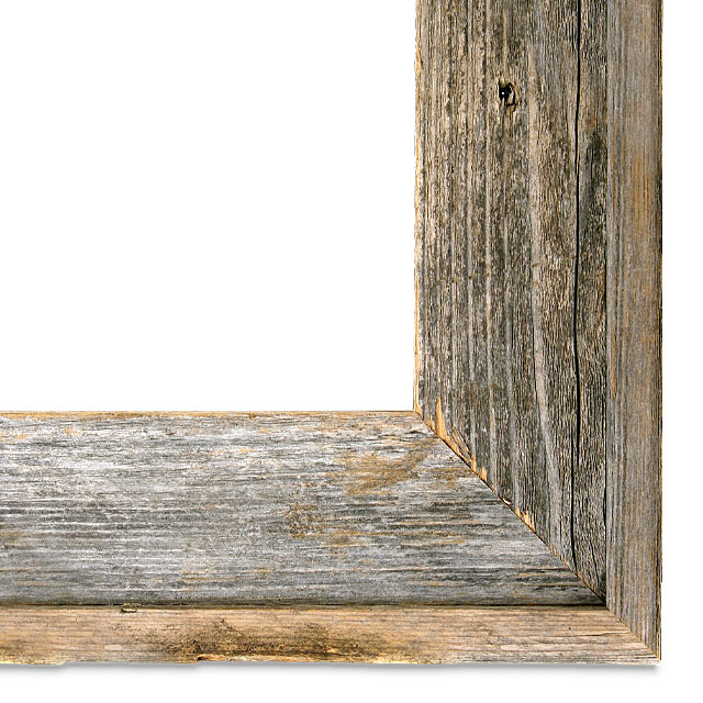 16x20 Premium (4) Rustic Reclaimed Barn Wood Wall Frame - Rustic Decor