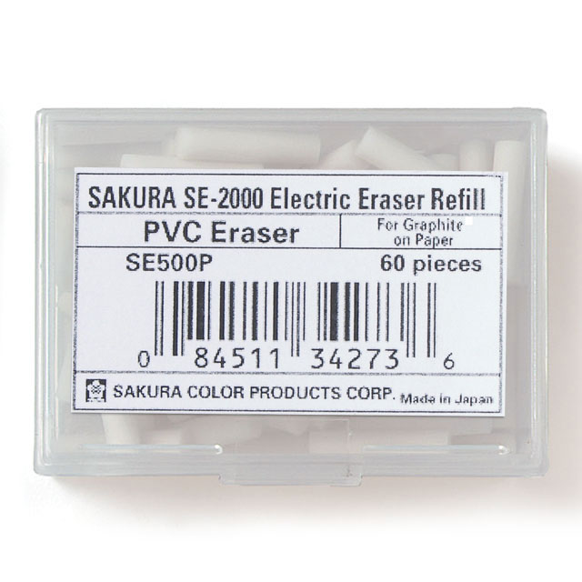 Electric Eraser Refill - White Vinyl for Pencil