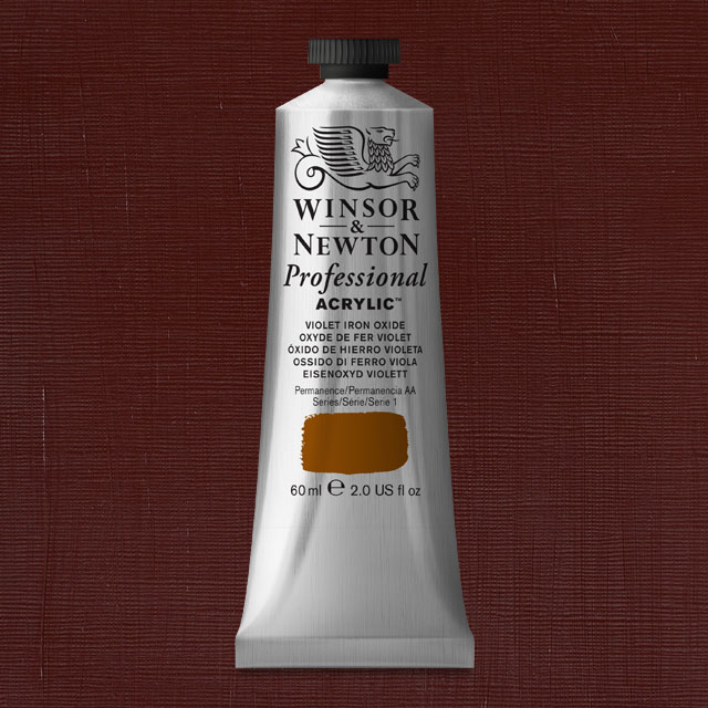 Winsor & Newton Professional Acrylic - Permanent Alizarin Crimson, 60 ml