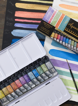 New Sennelier Iridescent Watercolor Sets