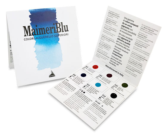 MaimeriBlu Watercolor Dot Card Sampler